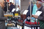 Wine vendor and customer